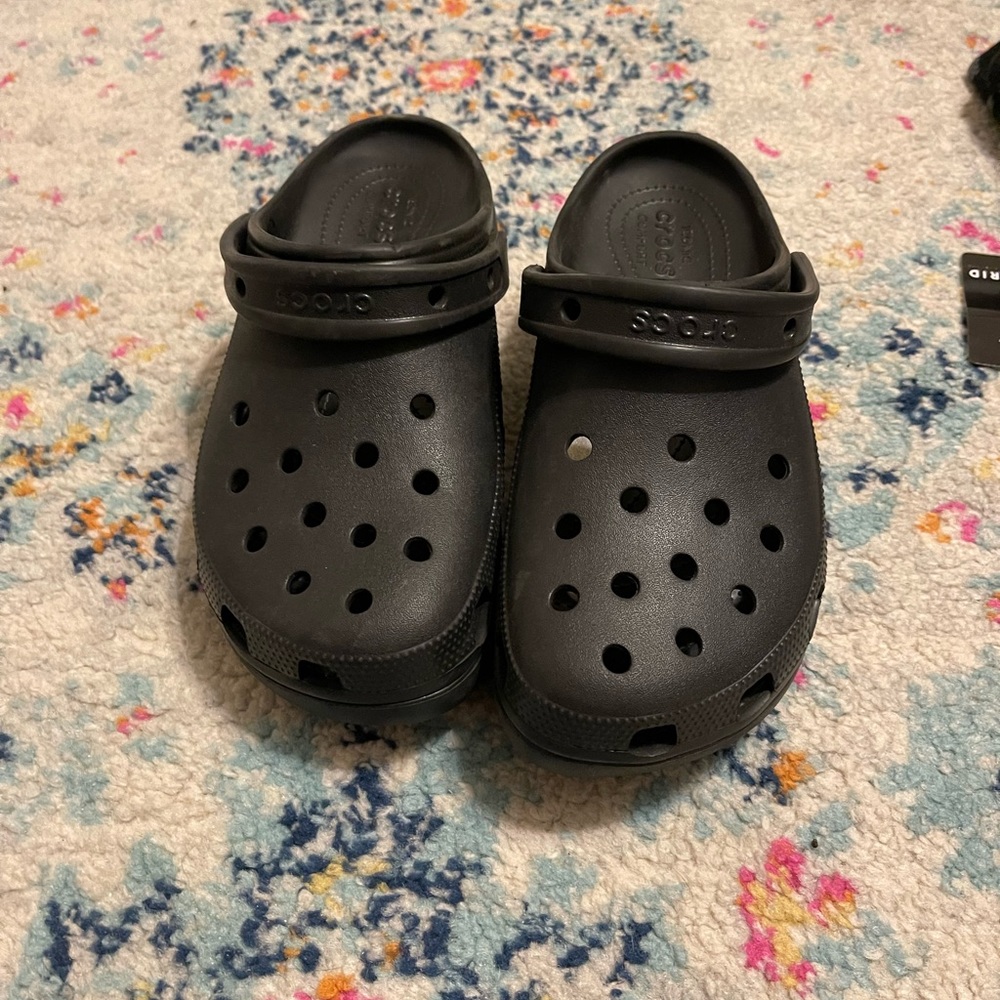 Womens platform crocs